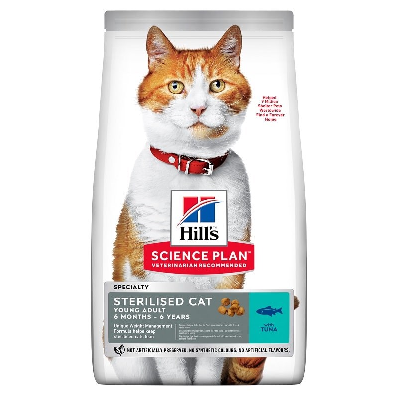 Hills Sterilised Ton Balıklı Kısır Kedi Maması 10 Kg