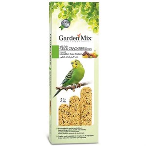 Garden Mix Meyveli Vitaminli Muhabbet Kuşu Ödül Krakeri 3lü Paket