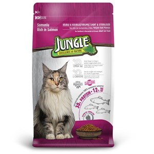 Jungle Sterilesed Somonlu Kısır Kedi Maması 1,5 Kg