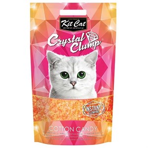 Kit Cat Cotton Candy Topaklanan Silika Kedi Kumu 4 Lt